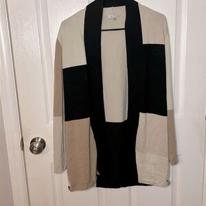 Vila Milano Color Block Cardigan Size M